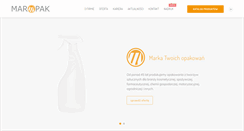 Desktop Screenshot of maropak.com.pl