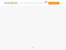 Tablet Screenshot of maropak.com.pl